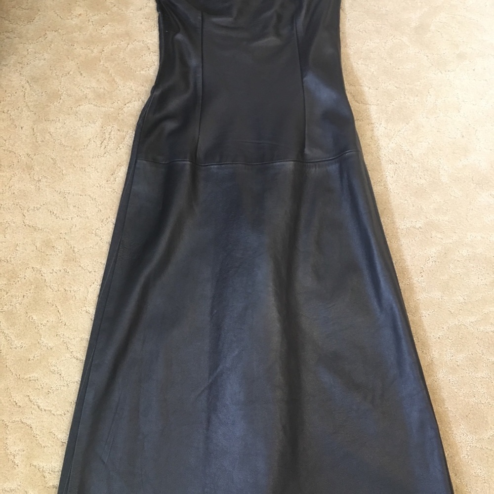 Sold❌❌❌Vintage 90’s Midi long Lamb leather wool - Picture 4 of 14